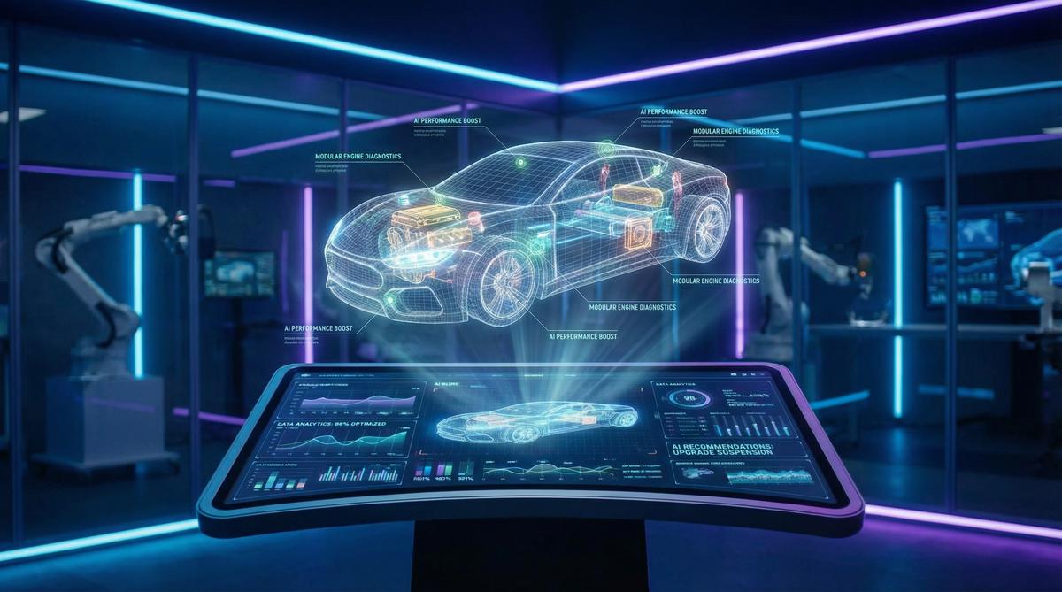 糖心AI汽车改装视频技术